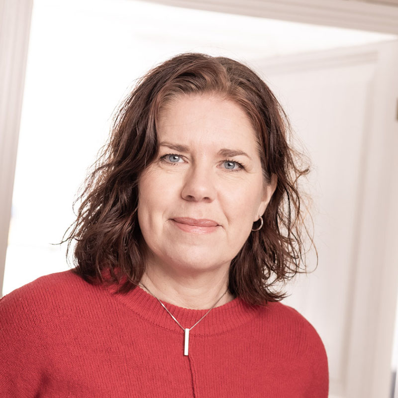 Porträttbild på Annika Lidgren
